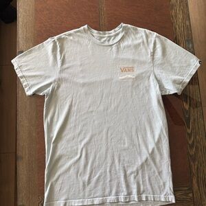 Vans Men's Light Gray/Blue T-Shirt